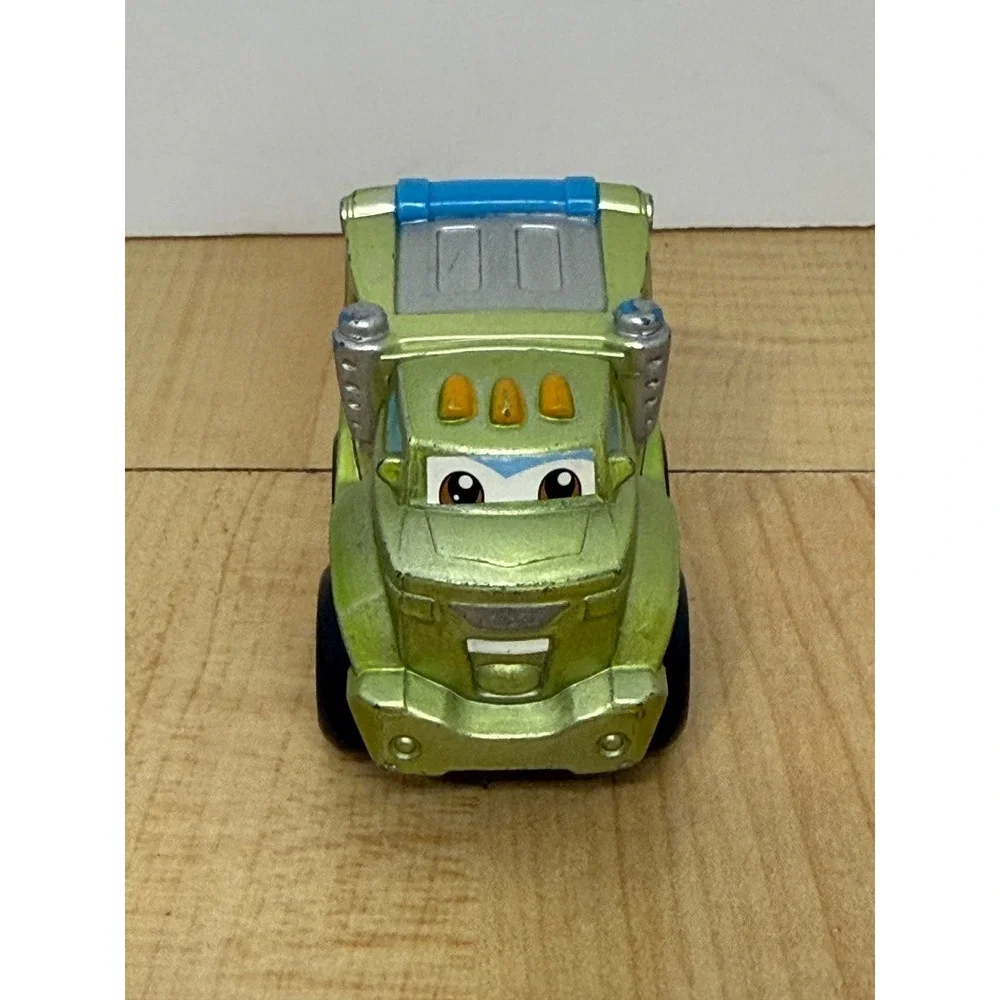 Tonka Chuck & Friends Rowdy Garbage Truck Metallic Green Hasbro 2011 20301
